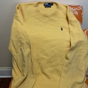 Yellow XXL Polo sweater